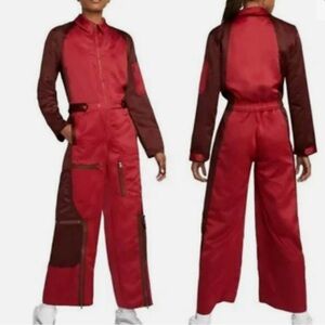 WOMEN’S JORDAN 23 Engineered Pomegranate Flight Suit/Jumpsuit Size L.